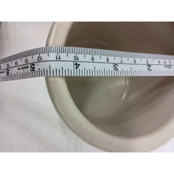 VTG Robinson Ronsbottom RRP Pottery Cow Crock Roseville Ohio 2 QT Jar Country - Picture 10 of 11